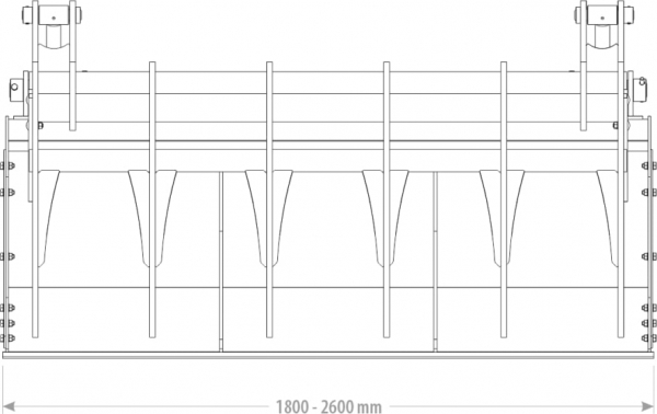 Greifschaufel, Silageschaufel, Schaufel, Holzschaufel, Mistschaufel